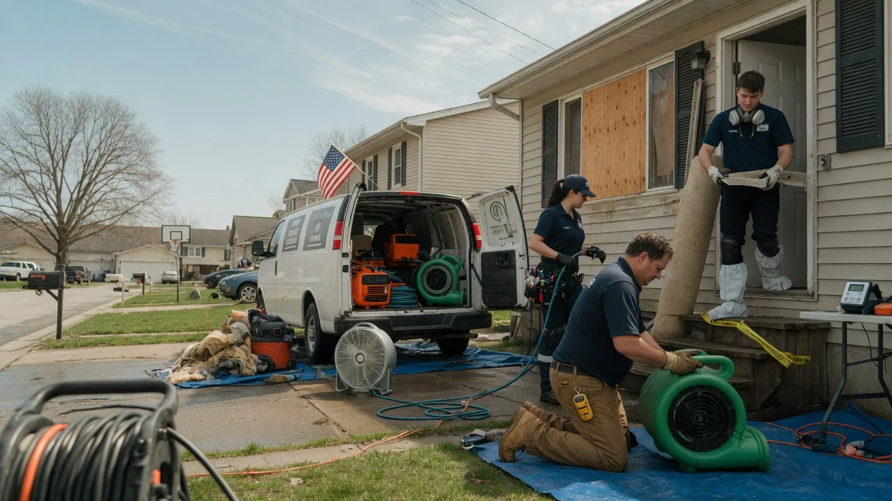 Water Damage Restoration in Bradfordwoods, PA near me